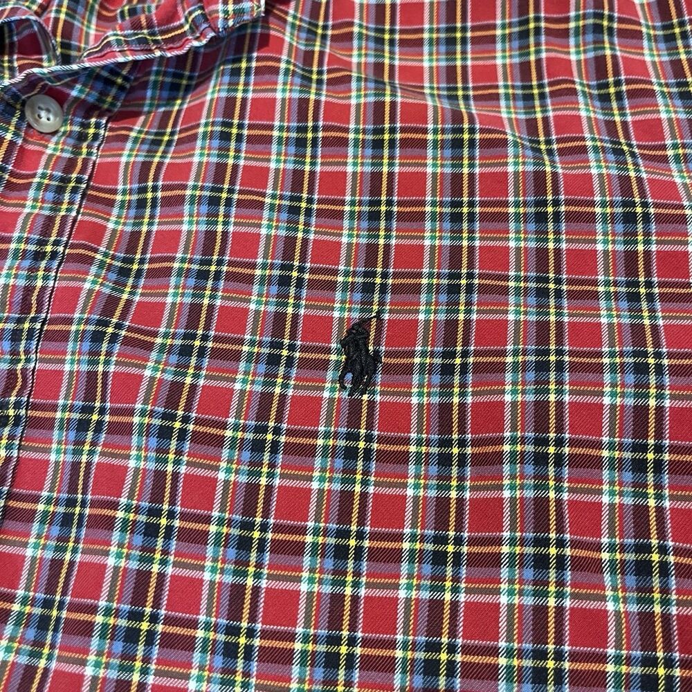Vintage Ralph Lauren Reworked Upcycled Shirt Large Ruffled Collar Button Up - Picture 11 of 12
